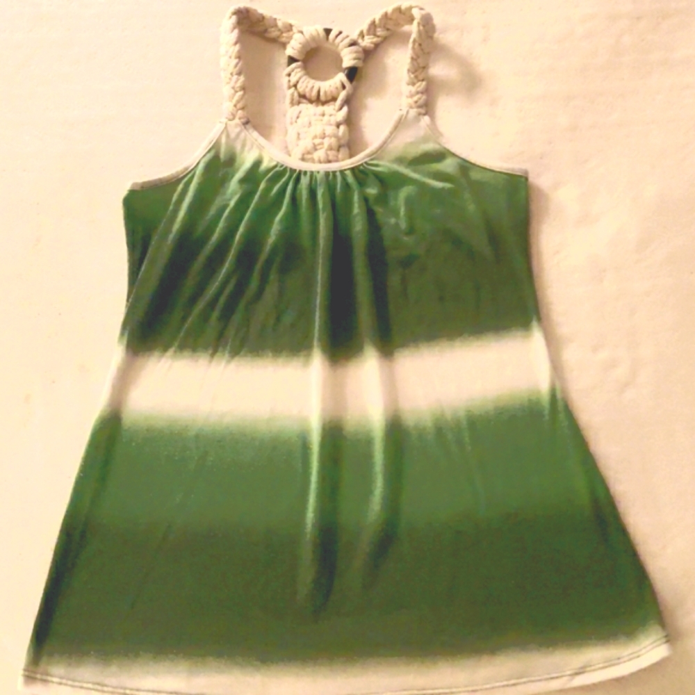 Taboo Green Tank Top